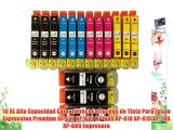 15 XL Alta Capacidad ColourDirect Cartuchos de Tinta Para Epson Expression Premium XP-510 XP-600