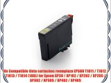 10x Compatible tinta cartuchos reemplazo EPSON T1811 / T1812 / T1813 / T1814 (18XL) for Epson