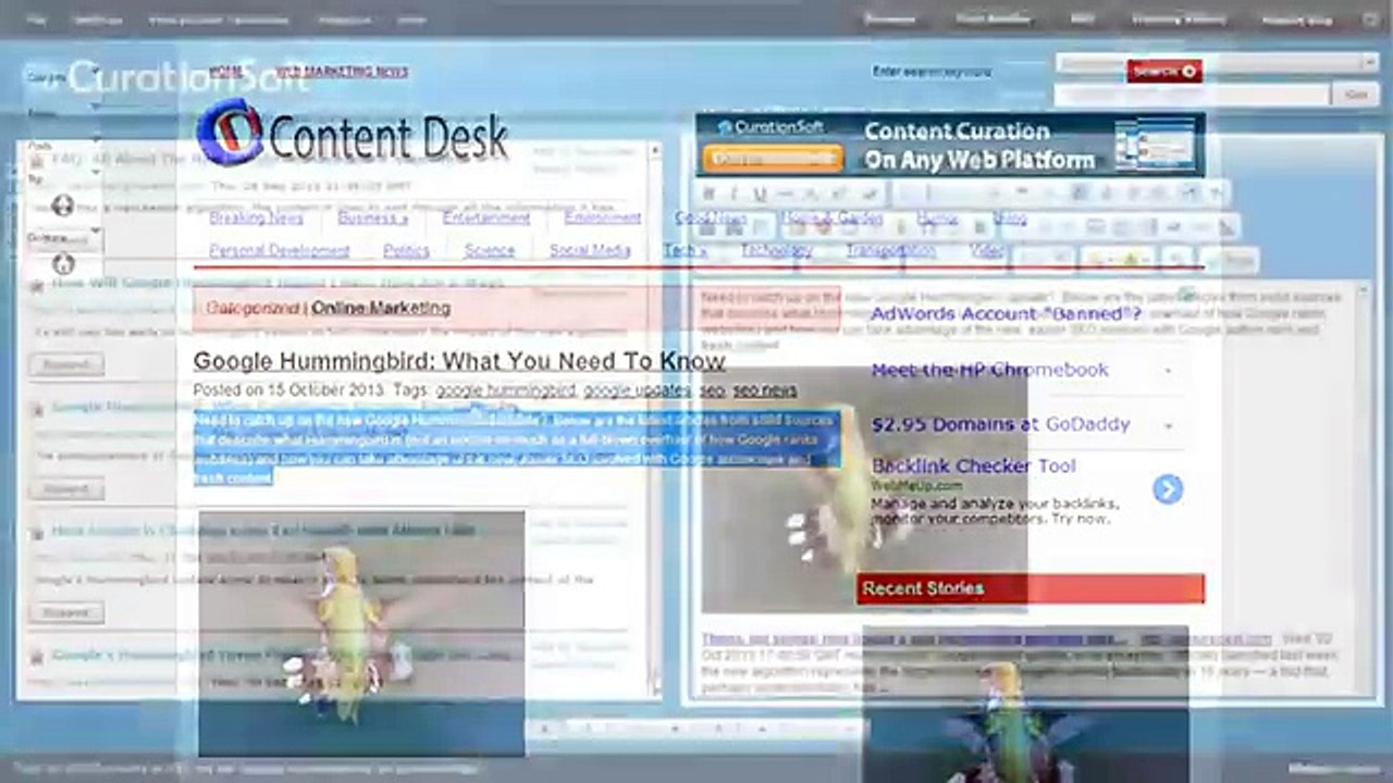 Curationsoft Content Curation Software