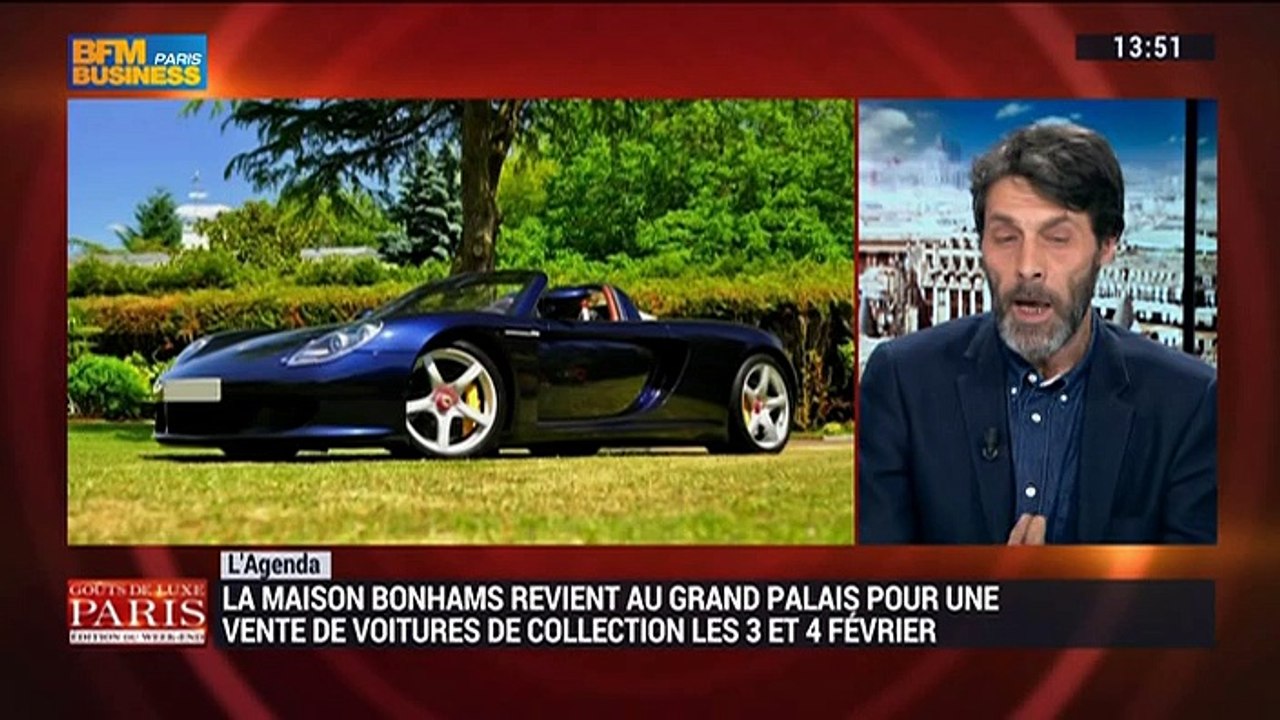 L'Agenda: La maison Bonhams vous donne rendez-vous les 3 et 4 février au Grand Palais pour une vente de voitures de collection - 31/01