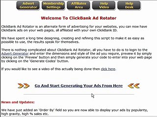 ClickBank Ad Rotator