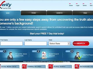 Background Checks How to Check a Phone # or Name with Everify