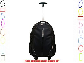 Phoenix Technologies PHDISCOVERY - Mochila trolley de nylon con ruedas para portatil de hasta
