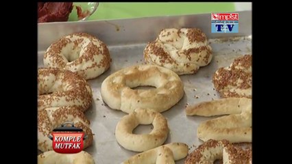 EV YAPIMI SUSAMLI SİMİT