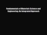 (PDF Download) Fundamentals of Materials Science and Engineering: An Integrated Approach PDF