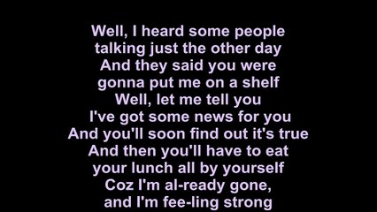 Eagles – Already Gone Lyrics