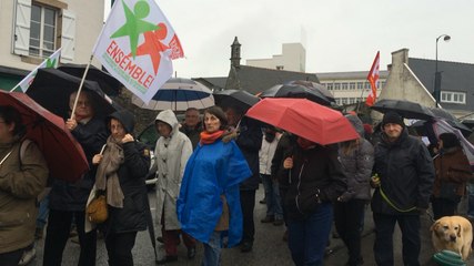 Manifestation à Quimper contre l'état d'urgence