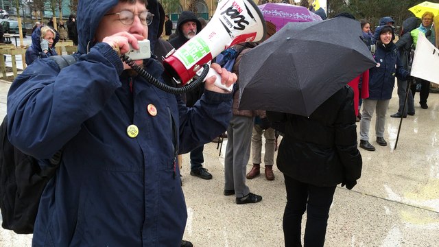 Nancy : la confédération paysanne mobilisée contre les expulsions à Notre-Dame-des-Landes