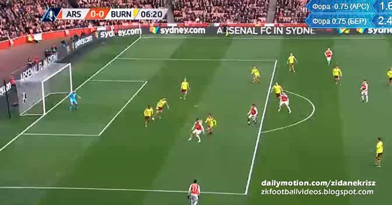 Alexis Sánchez Fantastic Skills & Chance - Arsenal v. Burnley 30.01.2016 HD