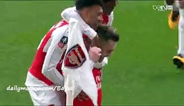 Oxlade-Chamberlain Goal HD - Arsenal 1-0 Burnley - 30-01-2016 FA Cup