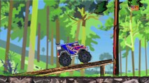 KZKCARTOON TV-Monster Truck -Monster Truck In Jurassic Land -Dinosaur World