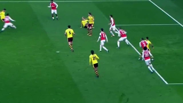Sam Vokes Goal Arsenal 1 - 1 Burnley 2016