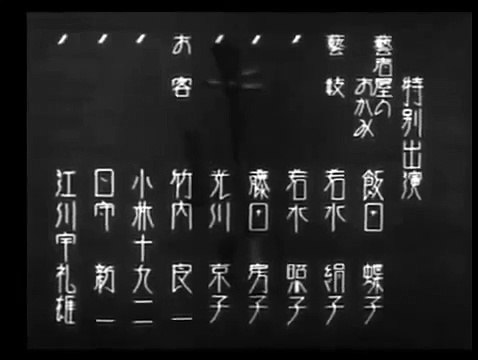 Apart from You / 君と別れて (1933)