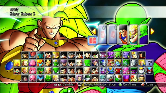 Dragon Ball Raging Blast 2 : BROLY SUPER SAIYAJIN 3 VS 5 GUERREROS Z - EPICAMENTE EPICO ! !