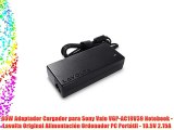 40W Adaptador Cargador para Sony Vaio VGP-AC19V39 Notebook - Lavolta Original Alimentaci?n