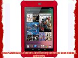 Amzer AMZ94385 - Carcasa de silicona para tablet Asus Nexus 7 color rojo