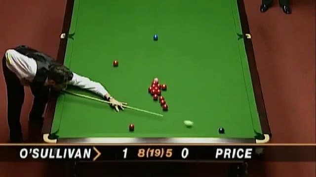 Ronnie O' Sullivan Fastest 147, First T|Ime in a History - Maximum Break TIme 5:20 in 1997 World