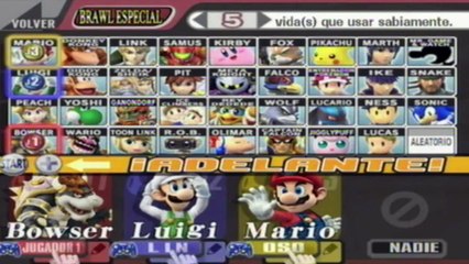 [Wii] Super Smash Bros. Brawl - Gameplay [13] - Fiebre de metal