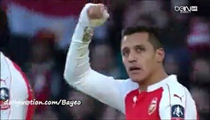 lexis Sánchez Goal HD - Arsenal 2-1 Burnley - 30-01-2016 FA Cup