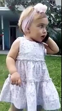 baby phone-cute baby talking in the phone-funny babies video
