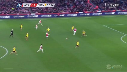 Alexis Sánchez 2-1 - Arsenal v. Burnley 30.01.2016 HD
