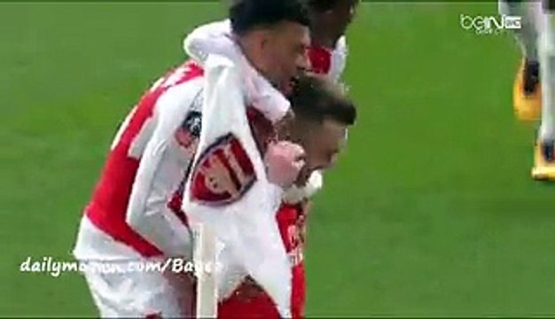 Oxlade-Chamberlain Goal HD - Arsenal 1-0 Burnley - 30-01-2016 FA Cup