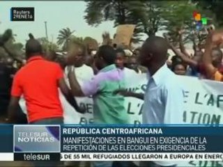 República Centroafricana: exigen repetición de comicios presidenciales