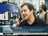 Pueblo argentino repudia políticas neoliberales de Macri