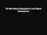 The New Oxford Companion to Law (Oxford Companions)  Free Books