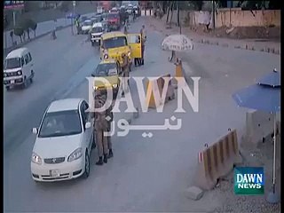 پاک فوج کے اہلکاروں نے حملہ آوور کا کیا حشر کیا، سی سی ٹی وی فوٹیج دیکھیں - Video Dailymotion