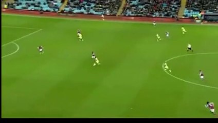 Sterling GOAL - Aston Villa 0 - 4 Manchester City 30-01-2016