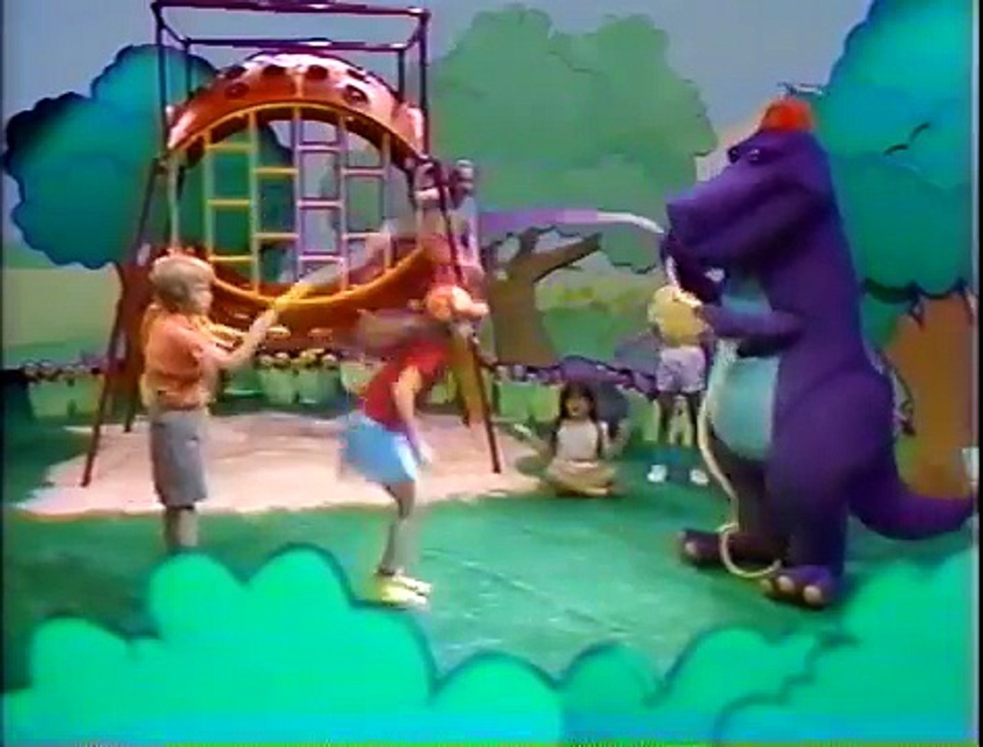 Barney The Backyard Gang Three Wishes Original Version Video Dailymotion