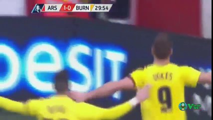 Arsenal 2-1 Burnley Highlights HD FA CUP 30-01-2016
