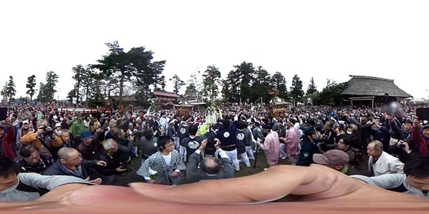 【360度】糸魚川 けんか祭り 2015-4-10