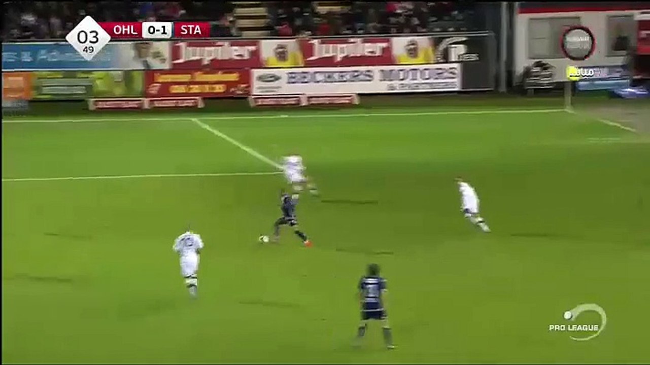 0-1 Mathieu Dossevi Goal Belgium  Jupiler Pro League - 30.01.2016, OH Leuven 0-1 Standard Liège