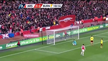 ARSENAL VS BURNLEY 2-1 ALL GOALS _ HIGHLIGHTS 30_01_2016 [HD]
