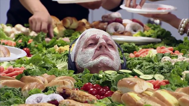 Spa Clients Become Buffet Centerpiece- Throwback Thursday