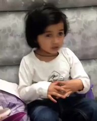 cute girl with acting dialog