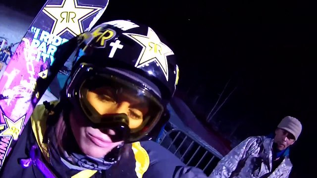 Зимний экстрим спорт во всей красе