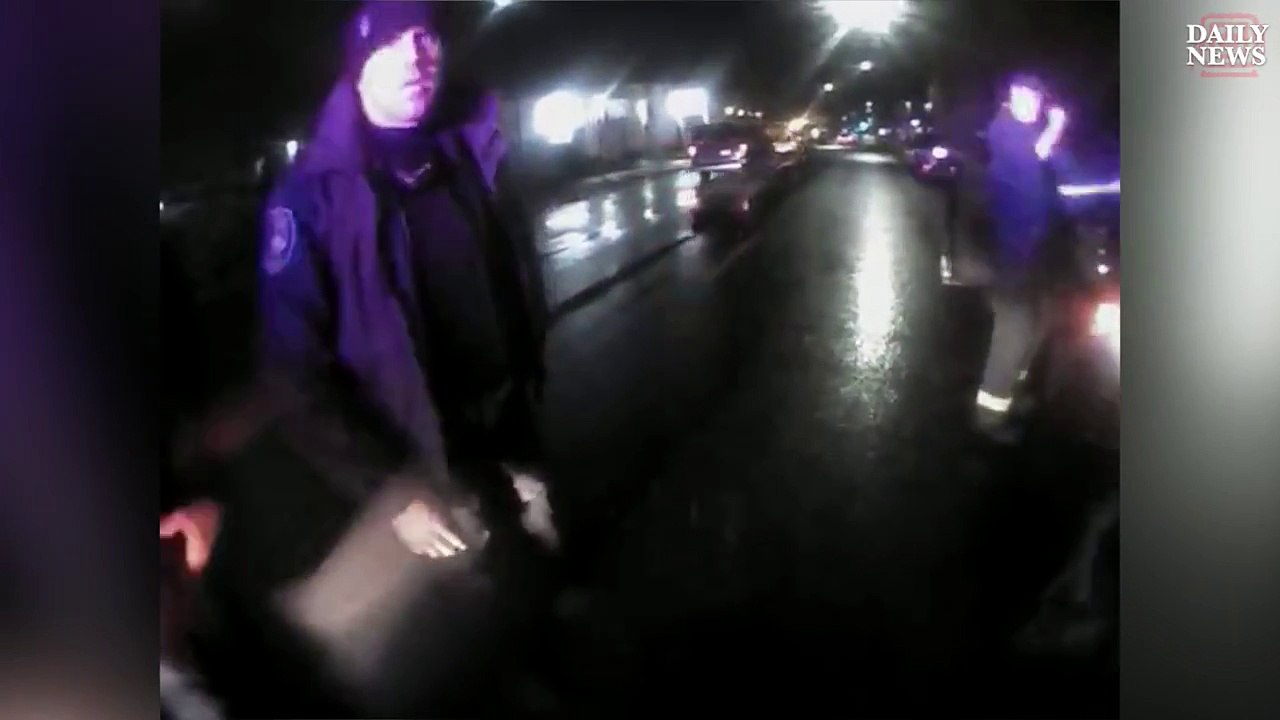 Body cam footage: Teen driver hit by Spokane cop car charged with DUI