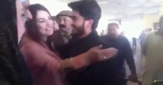 What Rehman Khan Doing With Her Fan On Airpot ? -Must Watch-Top Funny Videos-Top Prank Videos-Top Vines Videos-Viral Video-Funny Fails