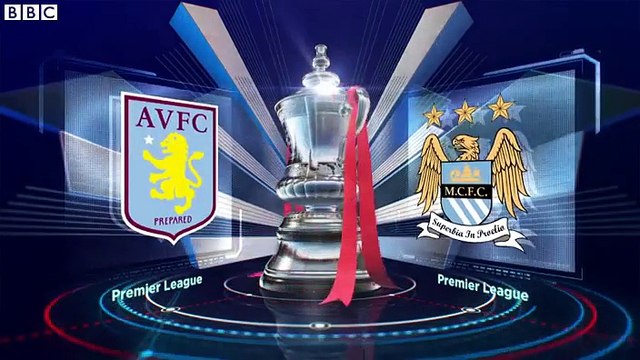 Manchester City vs Aston Villa 0 - 4 - All Goals (FA CUP) 30.01.2016