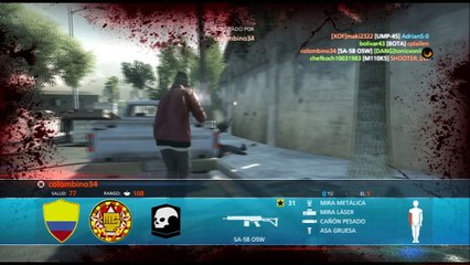 BATTLEFIELD HARDLINE TCT EQUIPOS MULTIJUGADOR GAMEPLAY COMENTADO ESPAÑOL