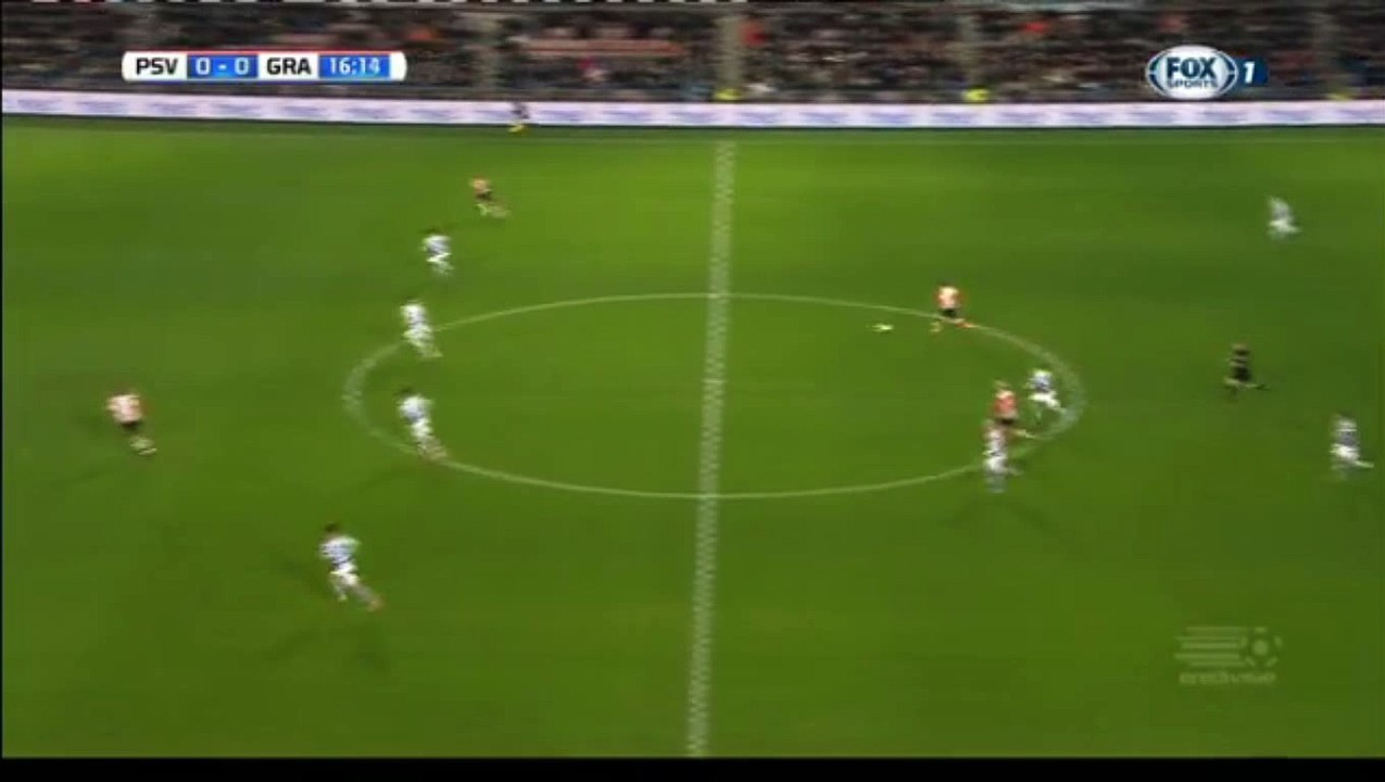 Goal Luuk de Jong ~PSV 1-0 Graafschap~