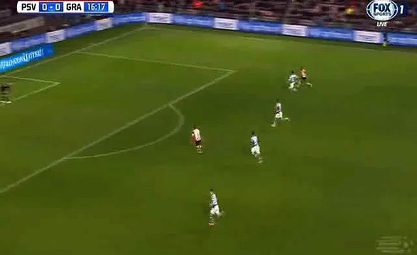 GOOOAL Luuk de Jong Goal - PSV 1 - 0 Graafschap - 30-01-2016