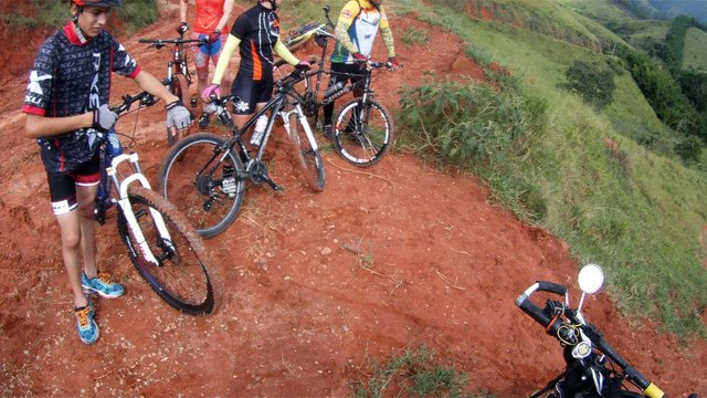 Mtb, Cachoeira do Triângulo, 15 amigos, 45 km, Taubaté, SP, Brasil, (39)