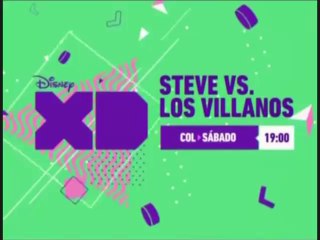 PROMO "STEVE VS. LOS VILLANOS" (30-1-2016) EN DISNEY XD - NUEVO LOGO