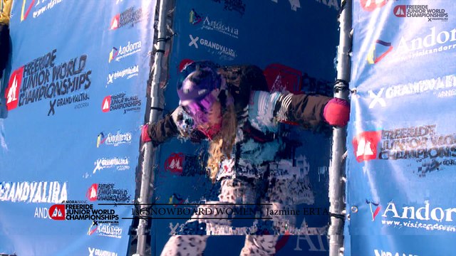Winning Run - Jazmine Erta - Freeride Junior World Championships 2016