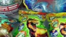 DINOSAURS Jurassic World Dinosaur Surprise Eggs Toy Review TV Surpise Egg Video