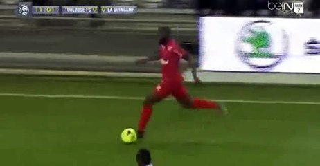 Younousse Sankhare Goal - Toulouse 0 - 1 Guingamp - 30-01-2016